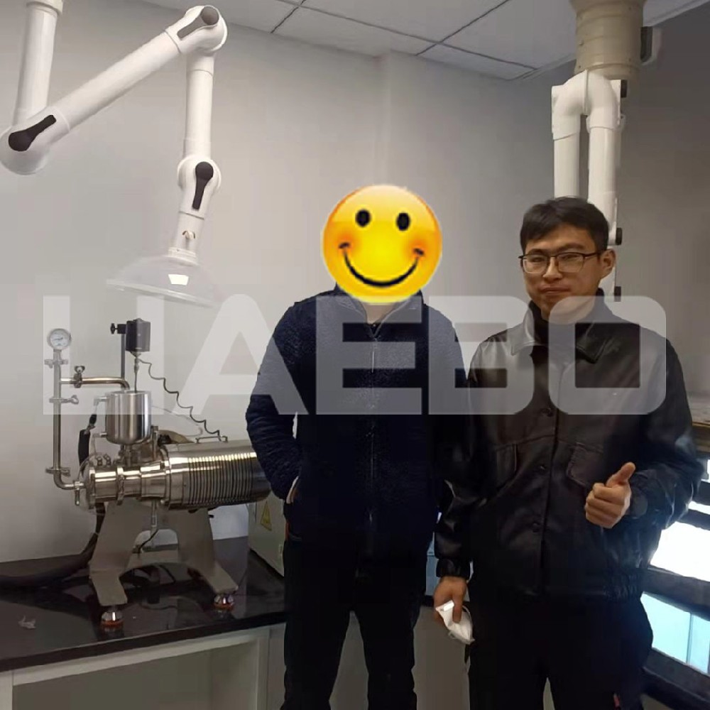 長(zhǎng)三角某研究所0.2L砂磨機(jī)調(diào)試成功