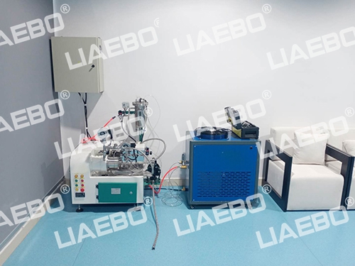 湖南客戶(hù)（氧化鋅）LSN-0.5L設(shè)備調(diào)試完成